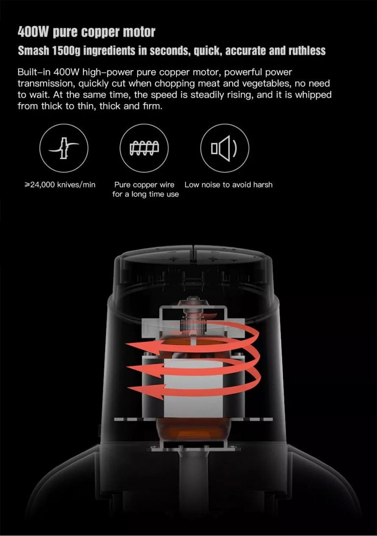 Deerma Stainless Steel Meat Grinder Smart Brands Pakistan