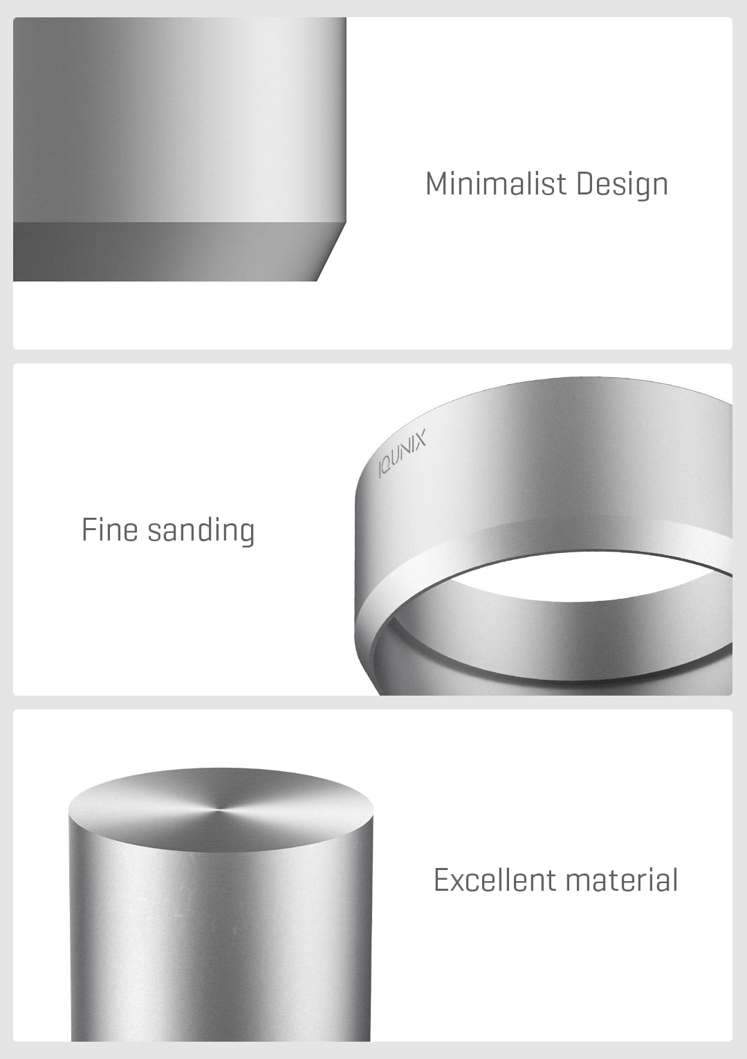 Minimalist Design Fine sanding Excellent material