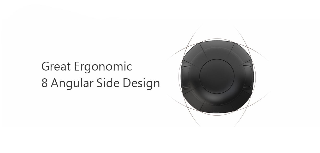 Great Ergonomic 8 Angular Side Design