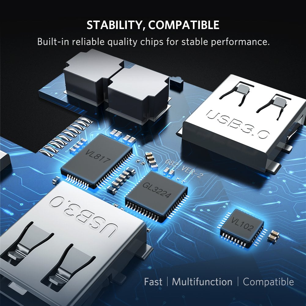 STABILITY, COMPATIBLE Built-in reliable quality chips for stable performance.