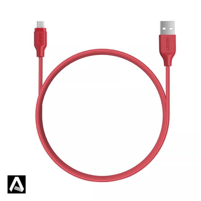 Aukey CB-AM2 Braided Nylon Micro USB Cable (6.6ft)