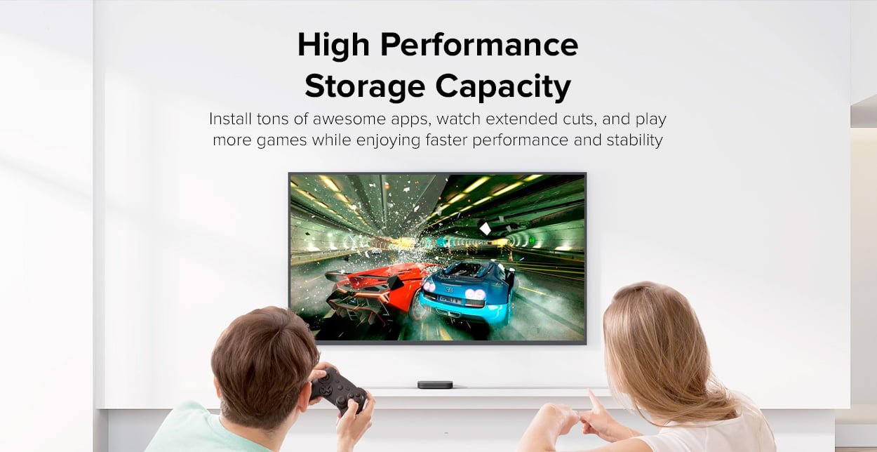 High Performance Storage Capacity Install tons of awesome apps, watch extended cuts, and play more games while enjoying faster performance and stability