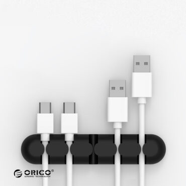 ORICO CBS5 Multifunction Silicone Cable Organizer - 5 Pieces