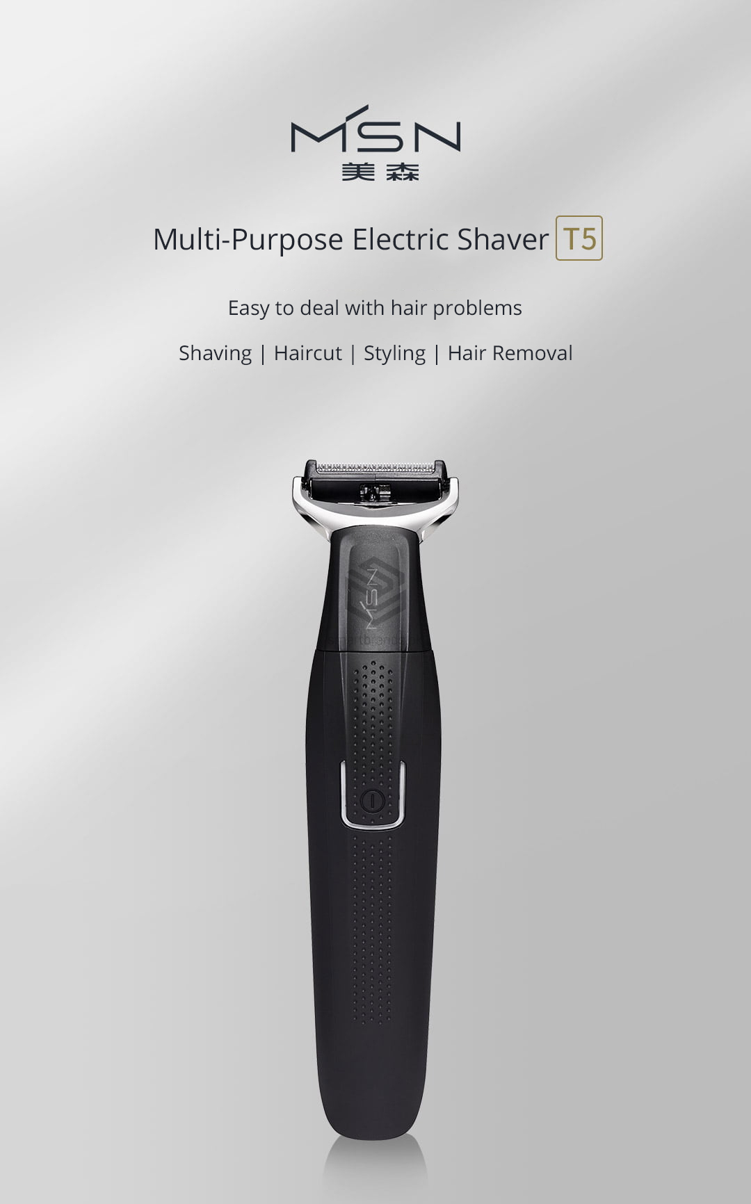 Xiaomi MSN Mason Multi-Purpose Electric Shaver T5 Black - Smart Brands  Pakistan