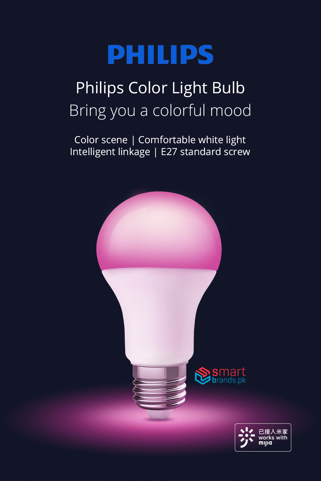 Philips Color Light Bulb