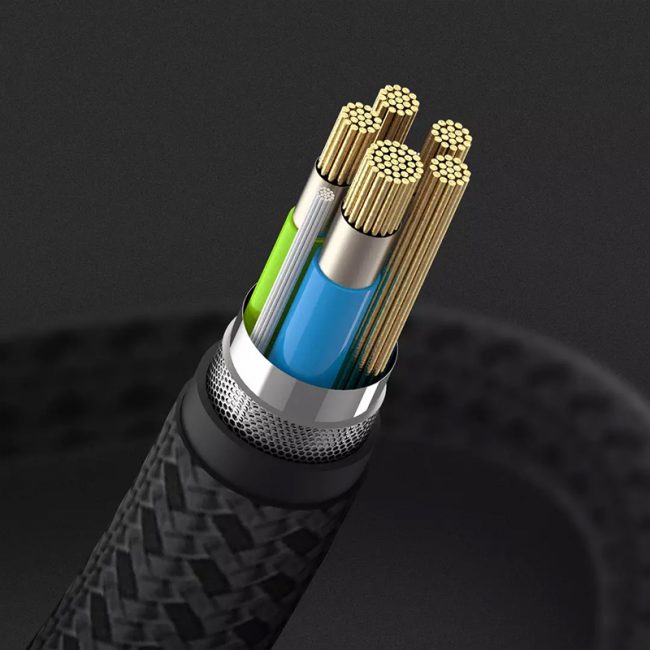 Sharge 4 in 1 Tensile Braided Data cable 3A 1.2 meter