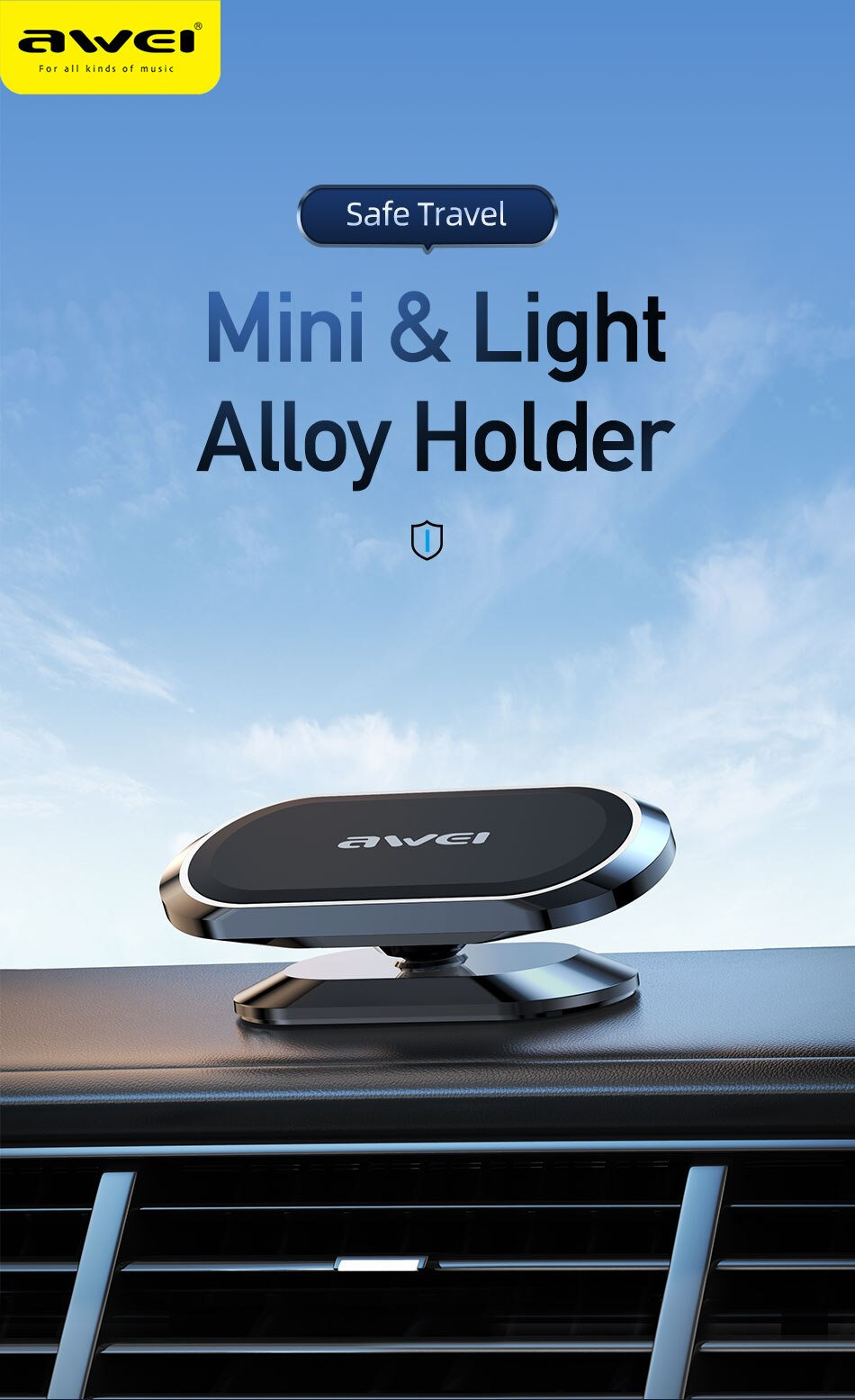 Mini & Light Alloy Holder