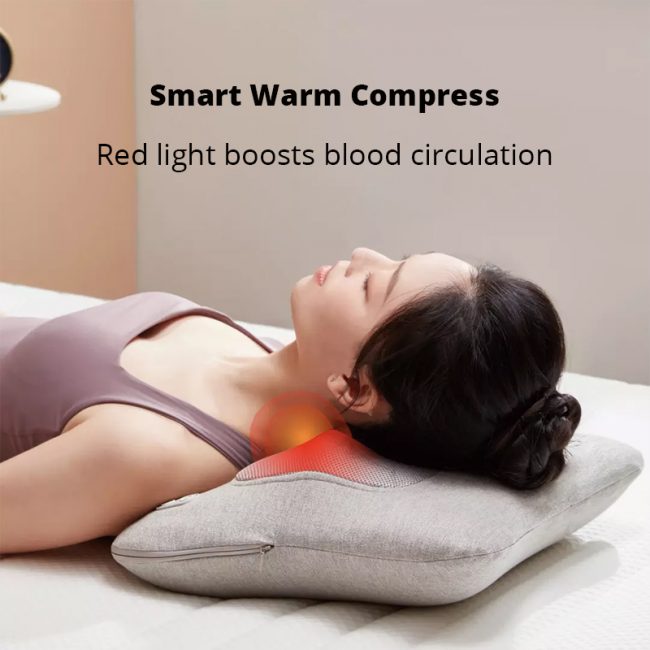 Mi 8H True Wireless Smart Kneading Hot Compress Pillow