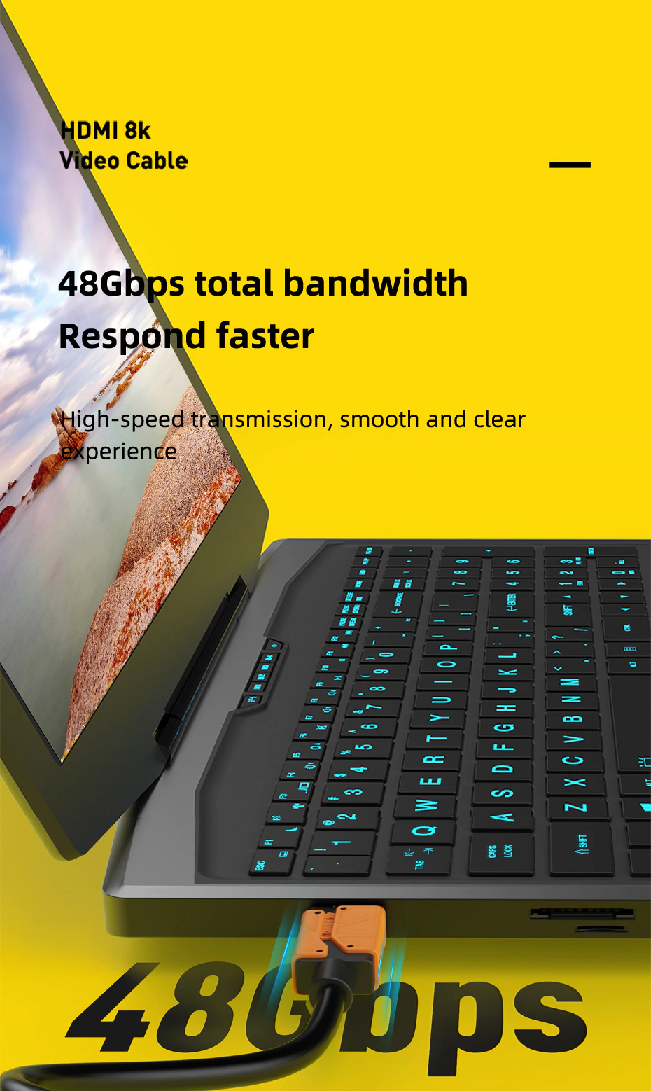 48Gbps total bandwidth Respond faster