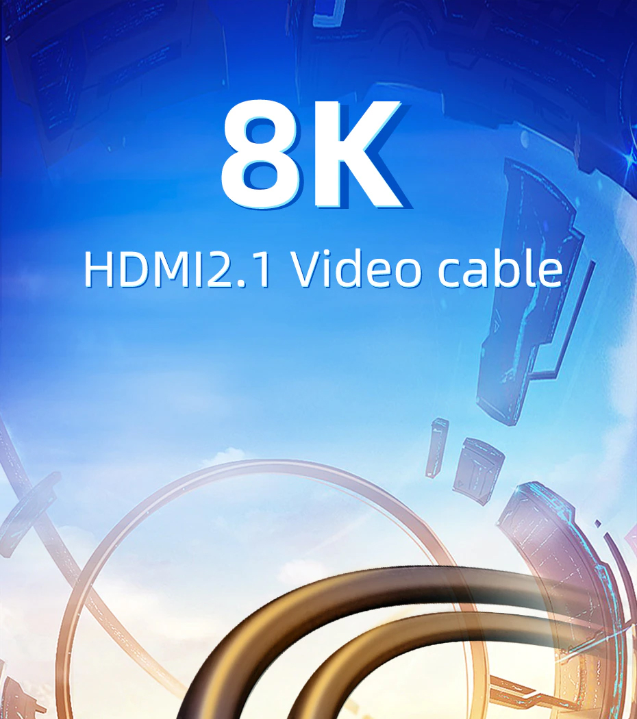 8k HDM12.1 Video cable
