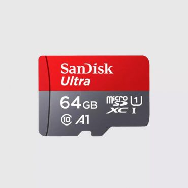 SanDisk 64 GB Ultra microSD Card QUNC (Up to 120MBPs)