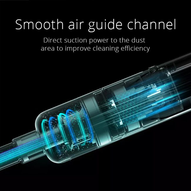Smooth air guide channel