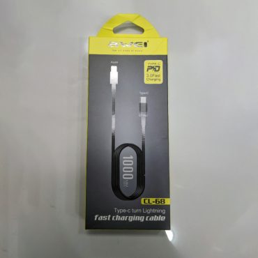 Awei CL-68 PD 3.0 Fast Charge Type-C to Lightning Data Cable