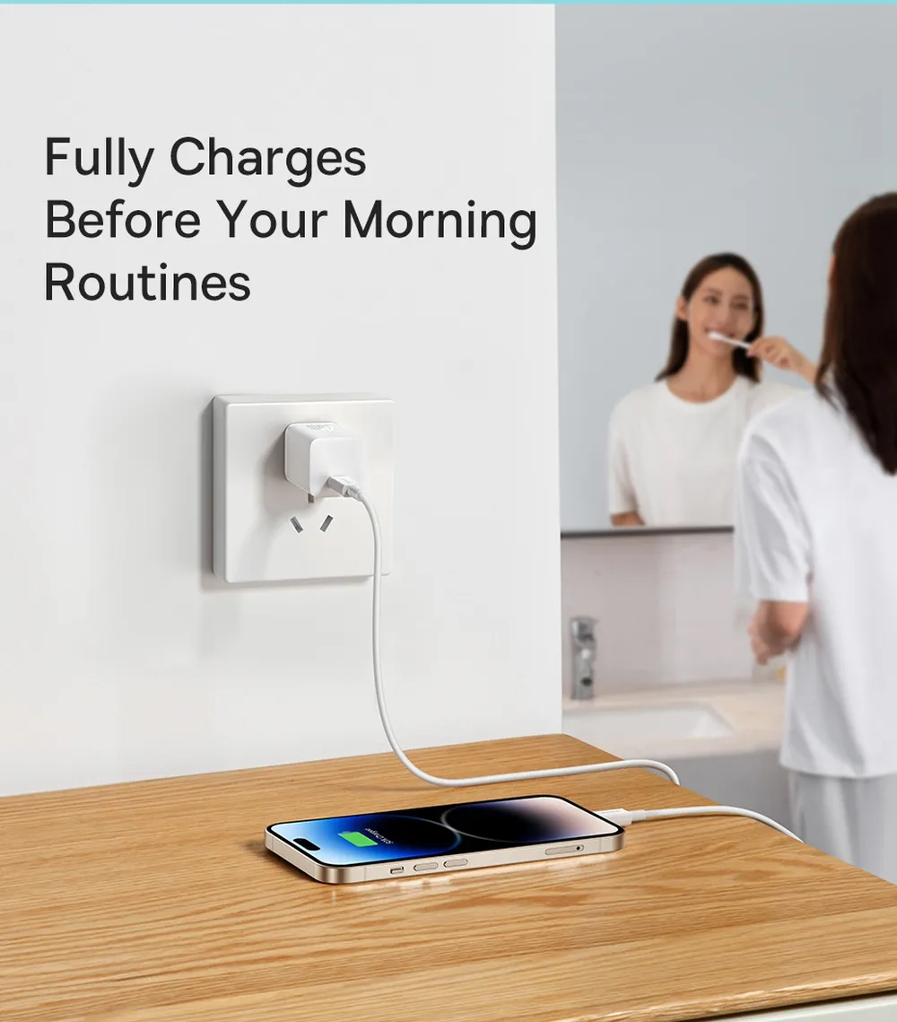 Fully Charges Before Your Morning Routines